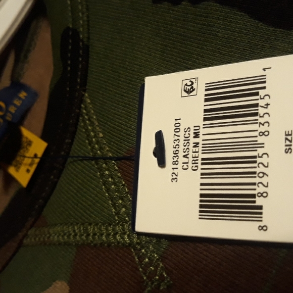 NWT Polo Ralph Lauren Little Boys Camo Sweatshirt  - Surplus Camo - Picture 4 of 4